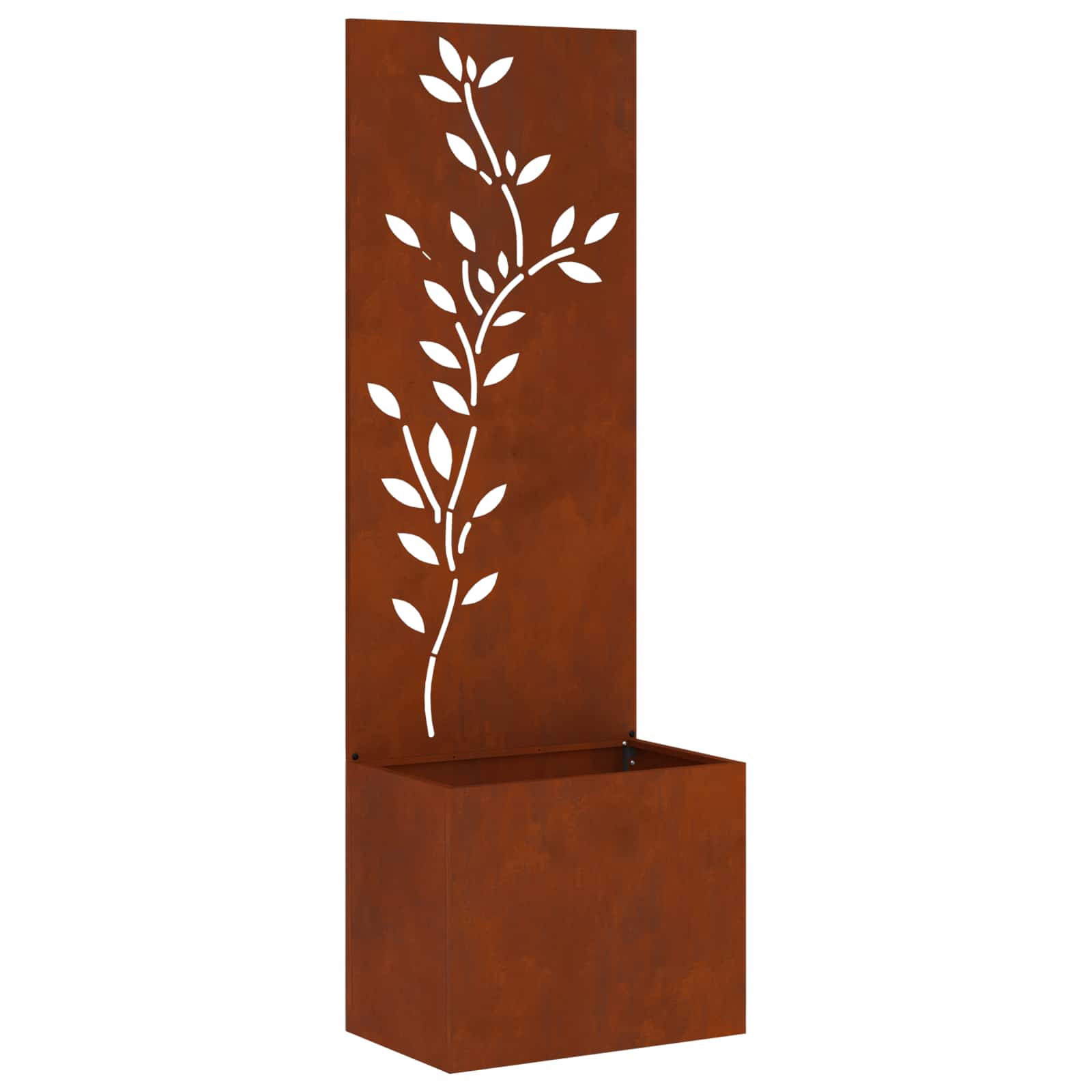 Garden Privacy Screen Flower Rusting 50 x 140 cm
