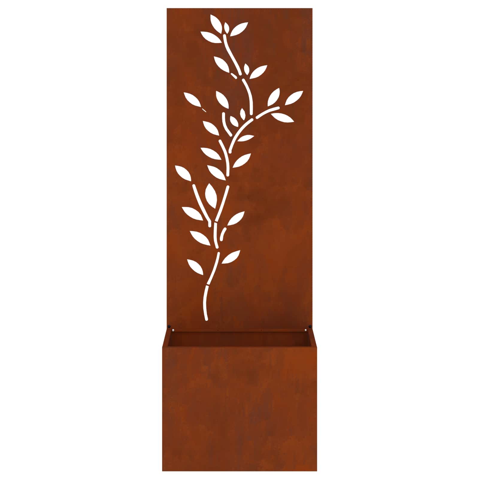 Garden Privacy Screen Flower Rusting 50 x 140 cm