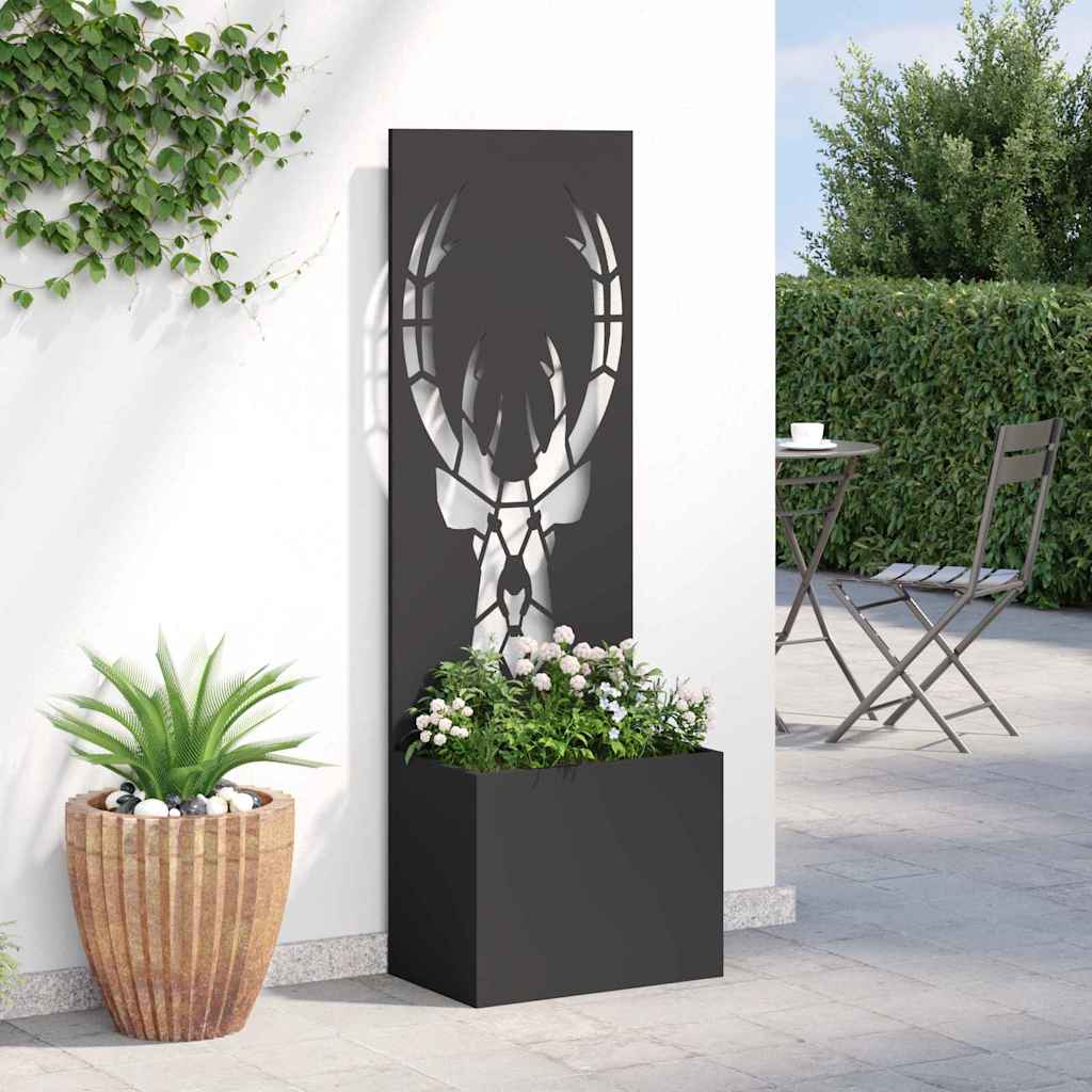 Sodo privatumo ekranas Gyvūnų raštai Juoda 50 x 140 cm