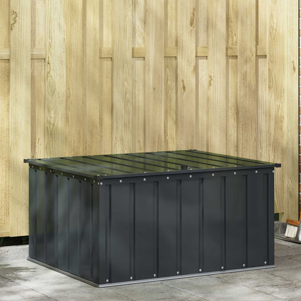 Storage box FOXWOOD, black, 101x82cm