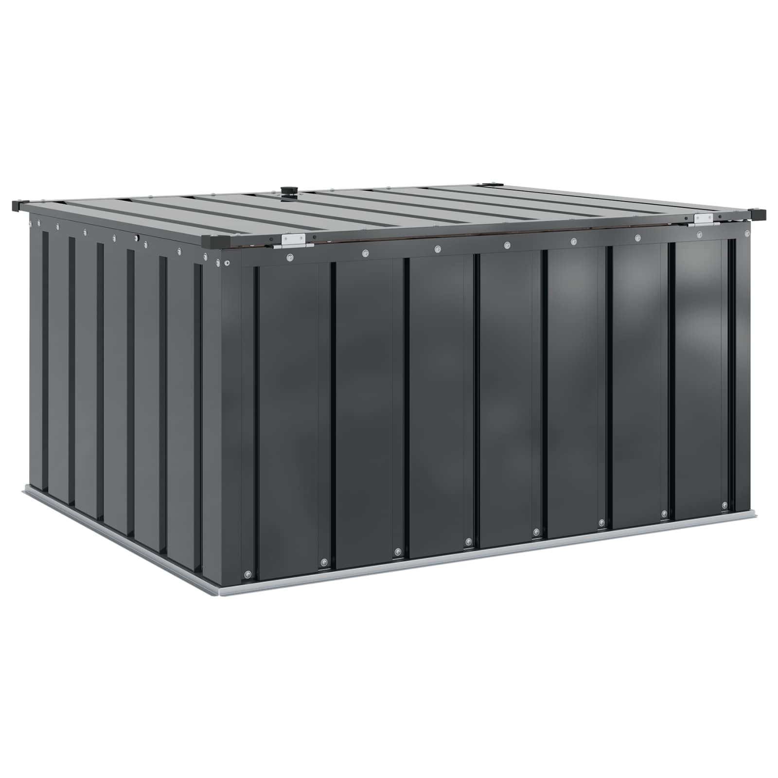 Storage box FOXWOOD, black, 101x82cm