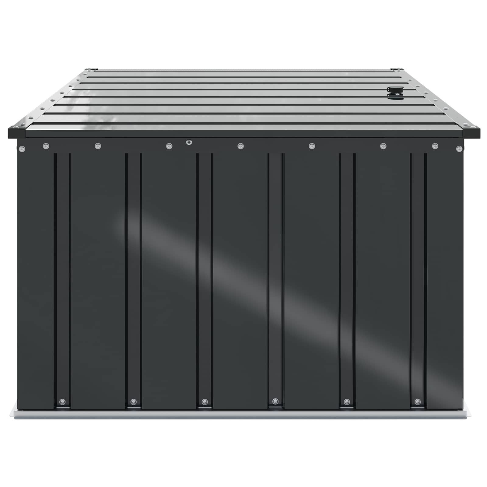 Storage box FOXWOOD, black, 101x82cm