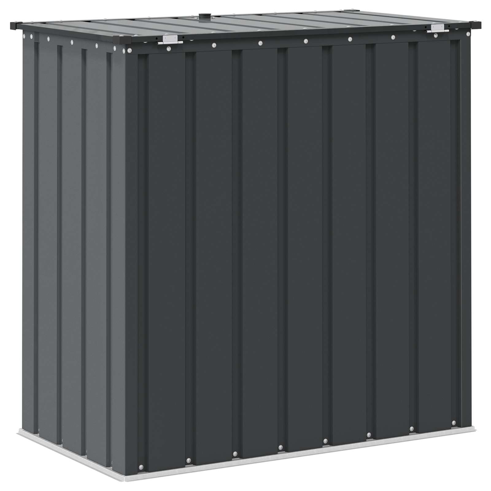 Sodo saugojimo dėžė Juoda 101,5 x 57 x 100,5 cm Plienas