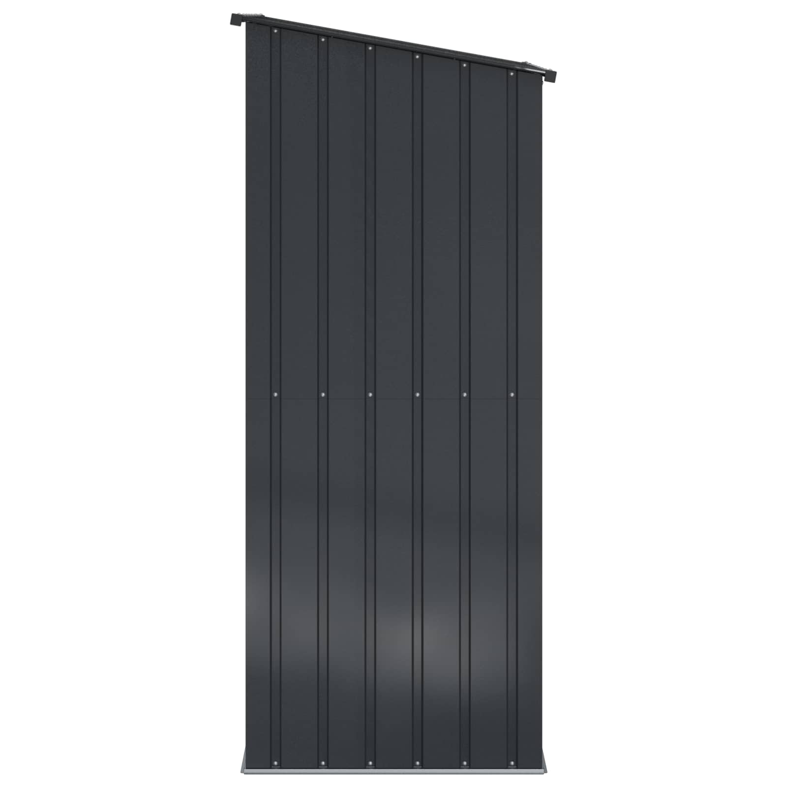 Sodo pašiūrės Antracitas 103 x 86 x 200 cm Metalas