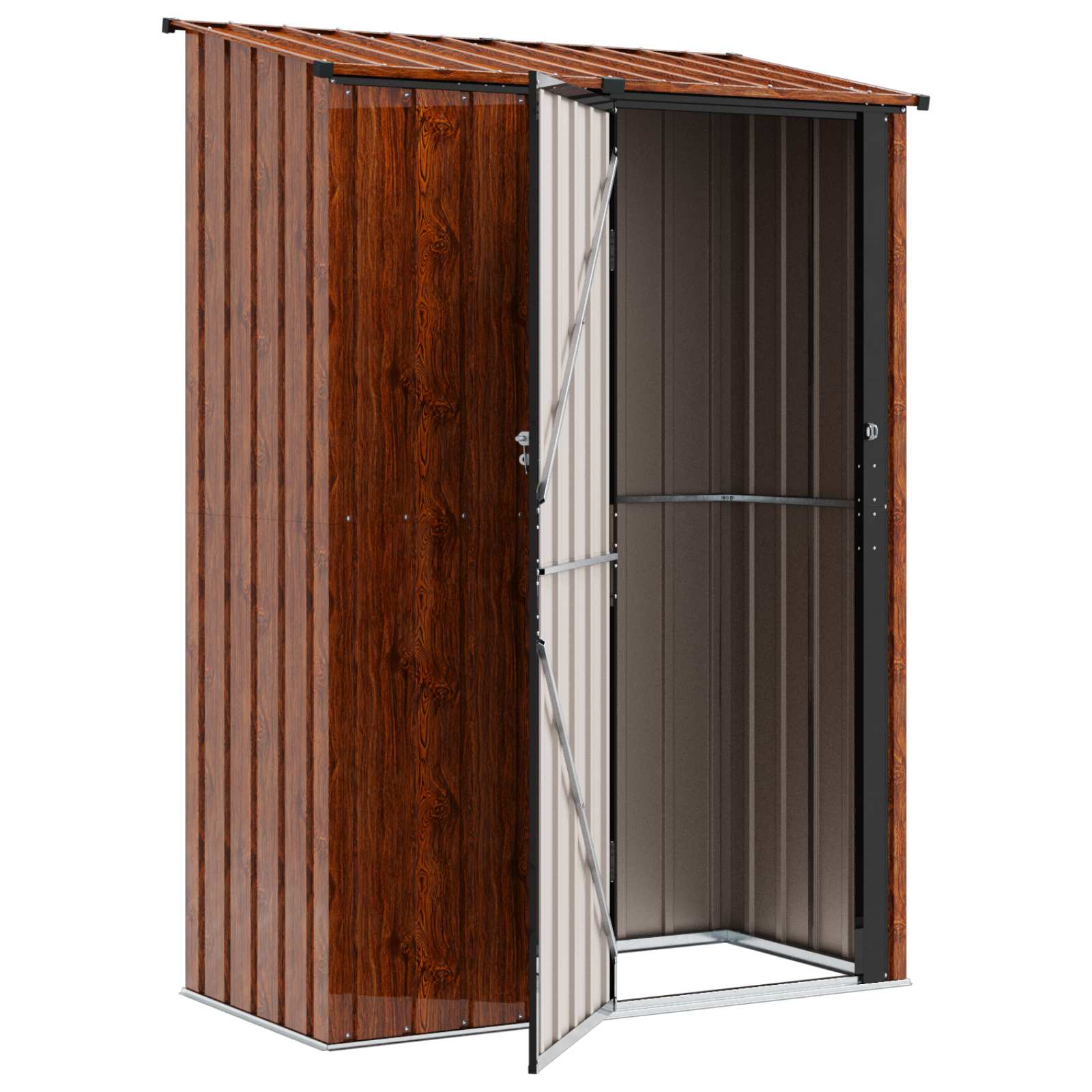 Sodo pašiūrės Ruda 140,5 x 74 x 200 cm Metalas