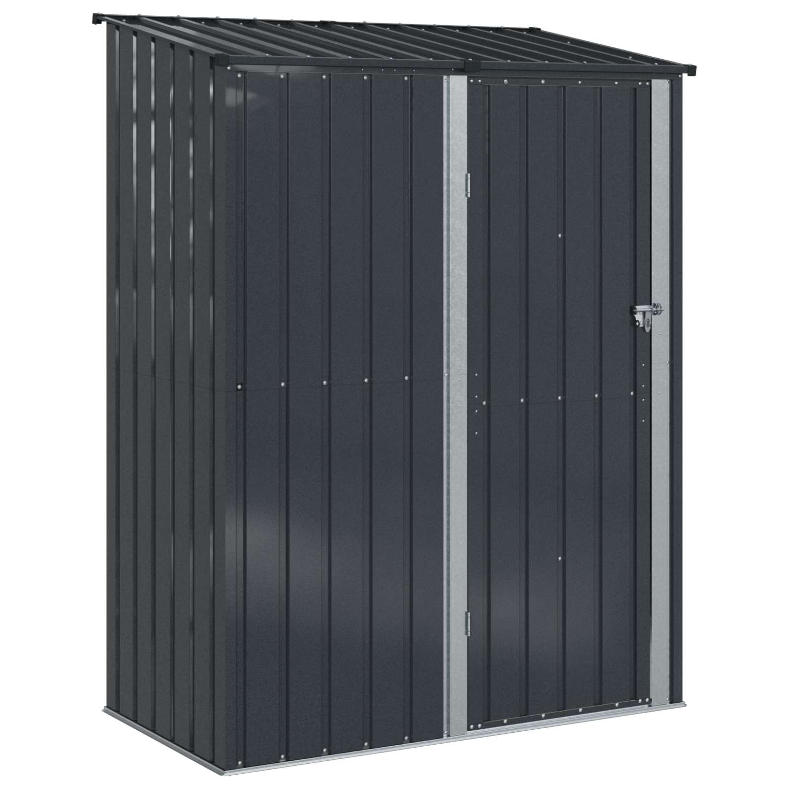 Sodo pašiūrės Antracitas 153,5 x 86 x 200 cm Metalas