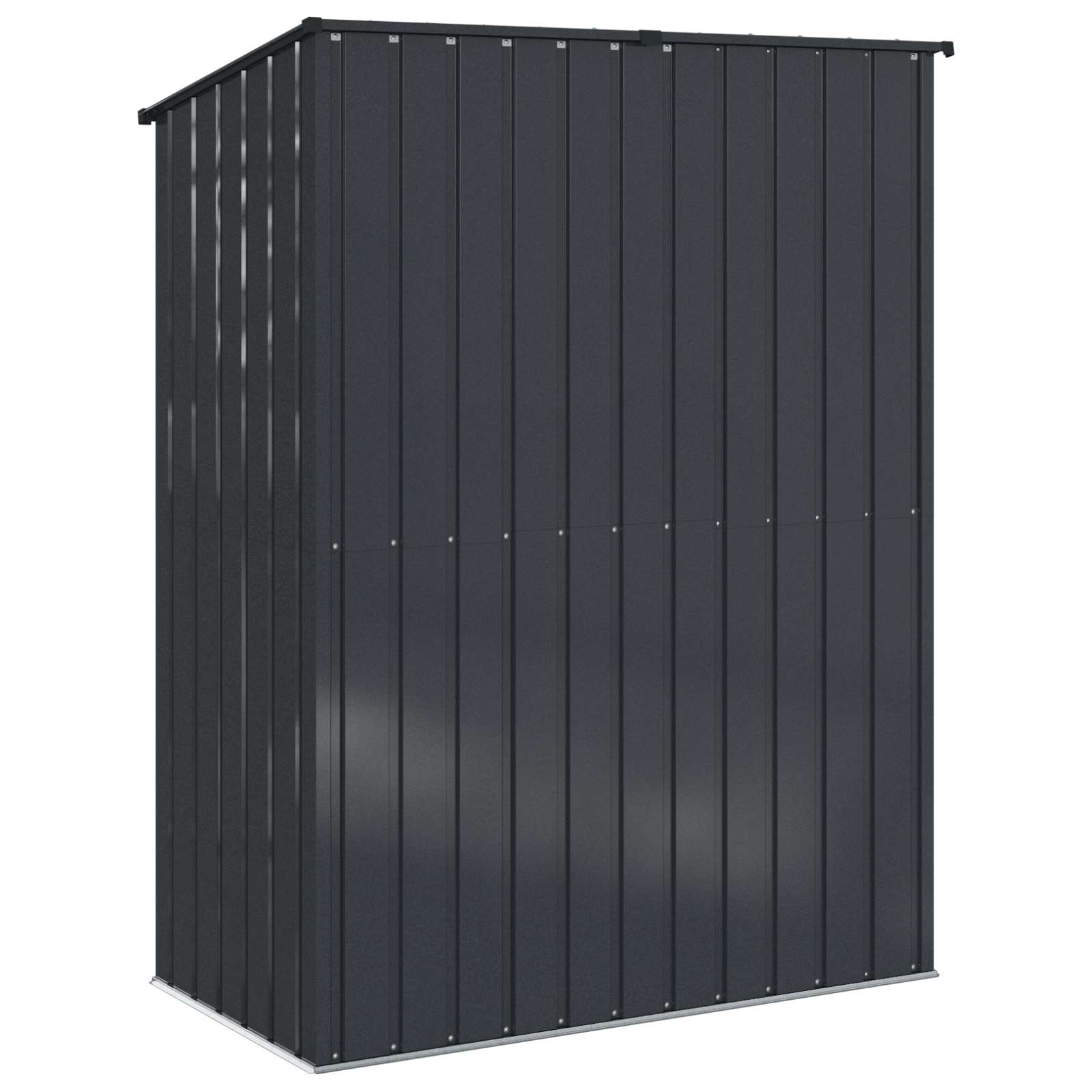 Sodo pašiūrės Antracitas 153,5 x 86 x 200 cm Metalas