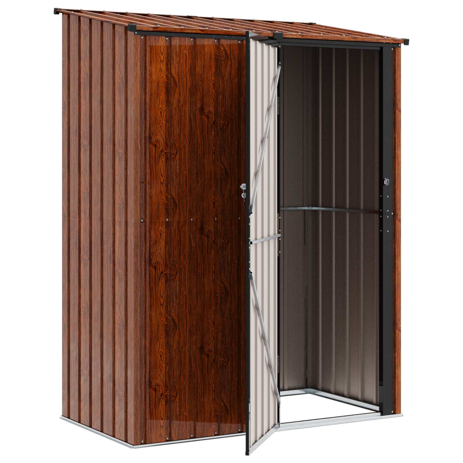 Sodo pašiūrės Ruda 153,5 x 86 x 200 cm Metalas