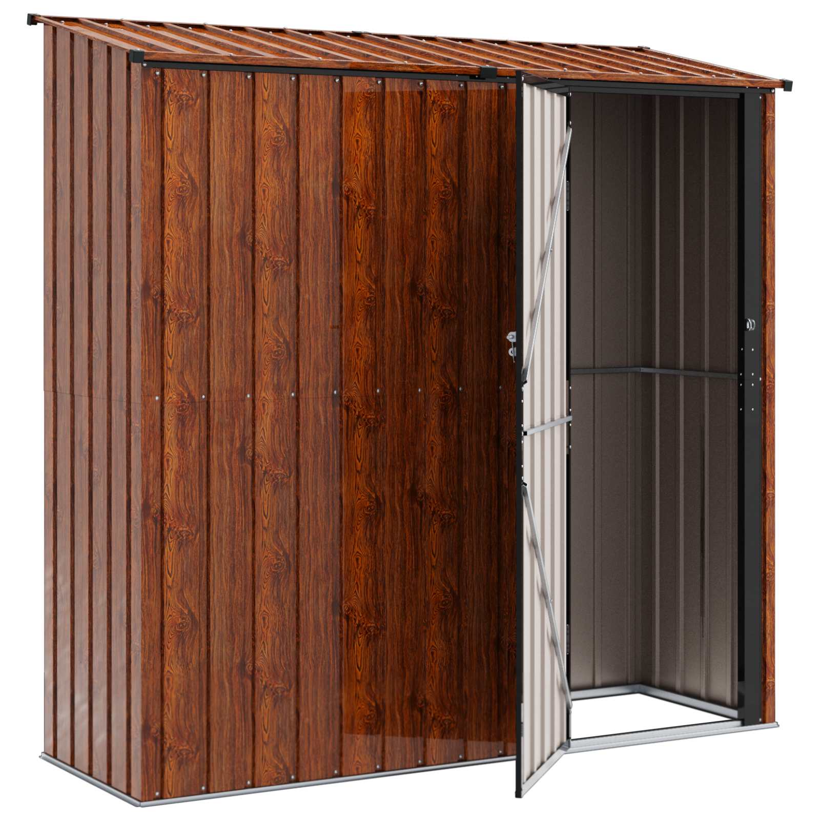 Sodo pašiūrės Ruda 203,5 x 73 x 200 cm Metalas