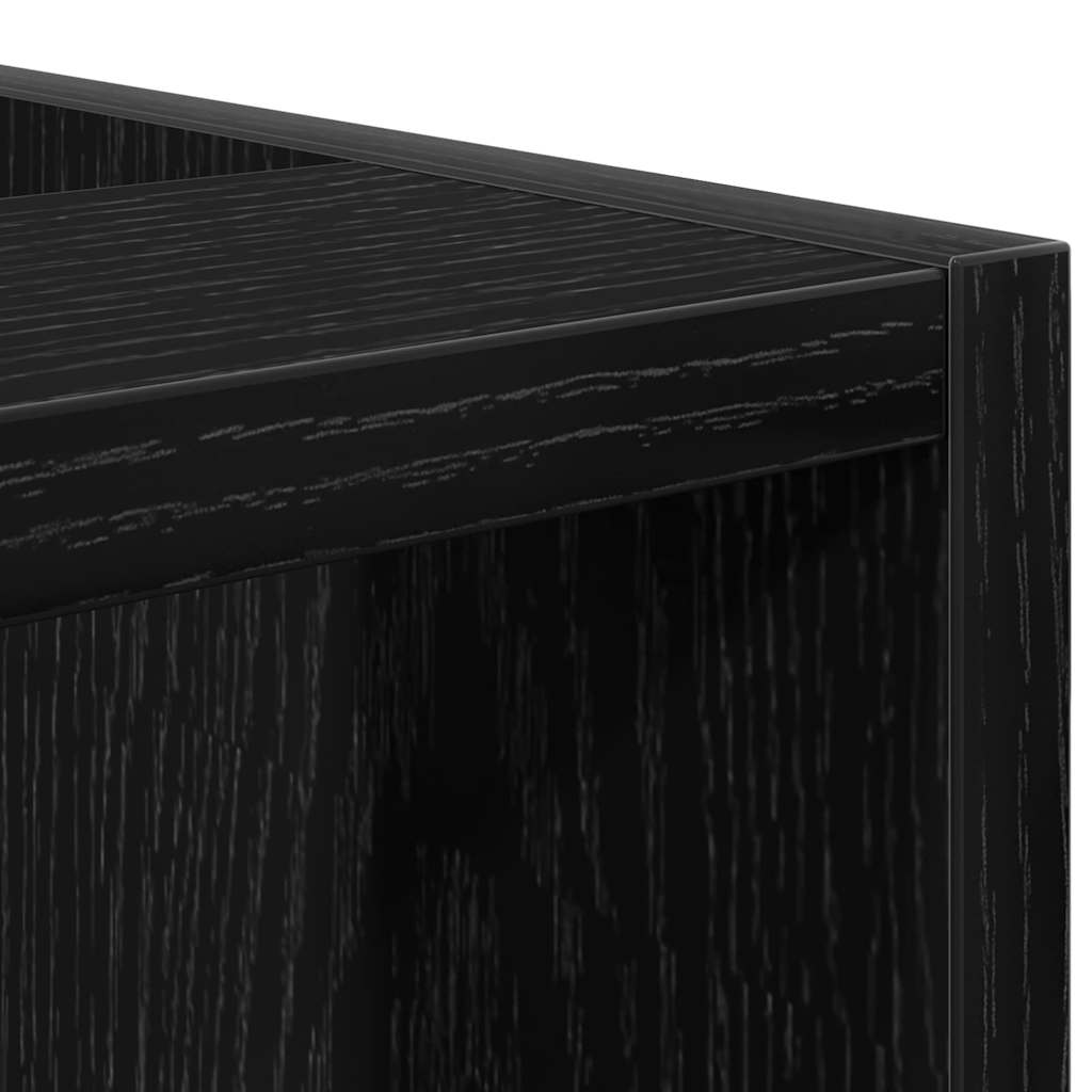 Kitchen Base Cabinet with shelf Riga black oak