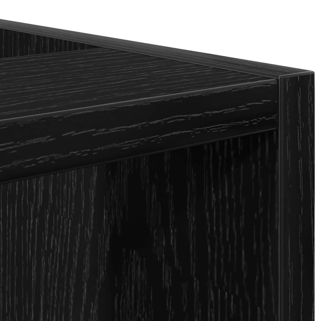 Kitchen Base Cabinet with Drawer Riga Black Oak