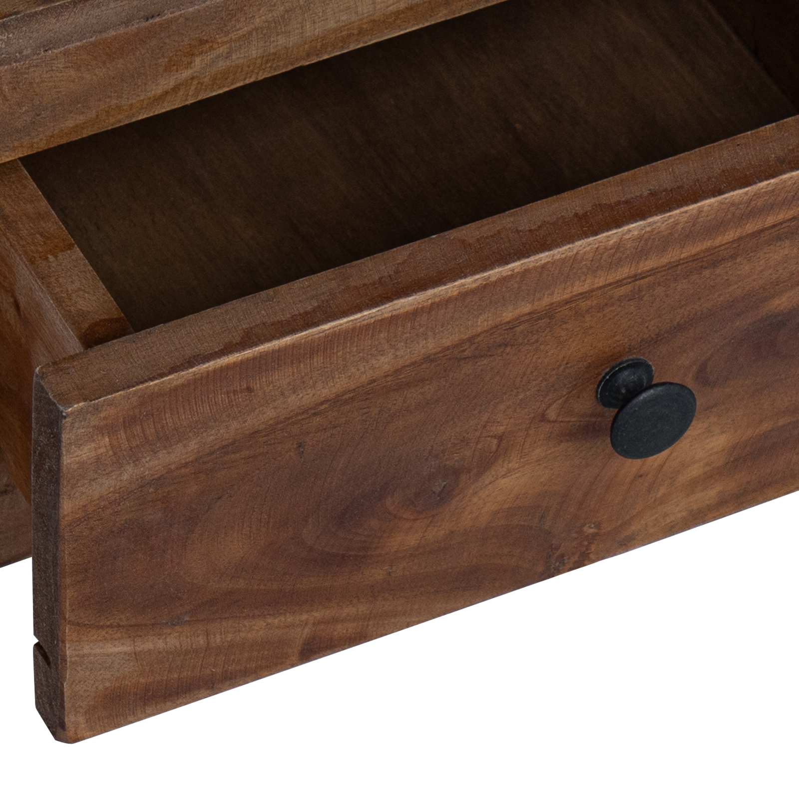 Bedside Table Brown 30 x 30 x 47 cm Solid Reclaimed Wood