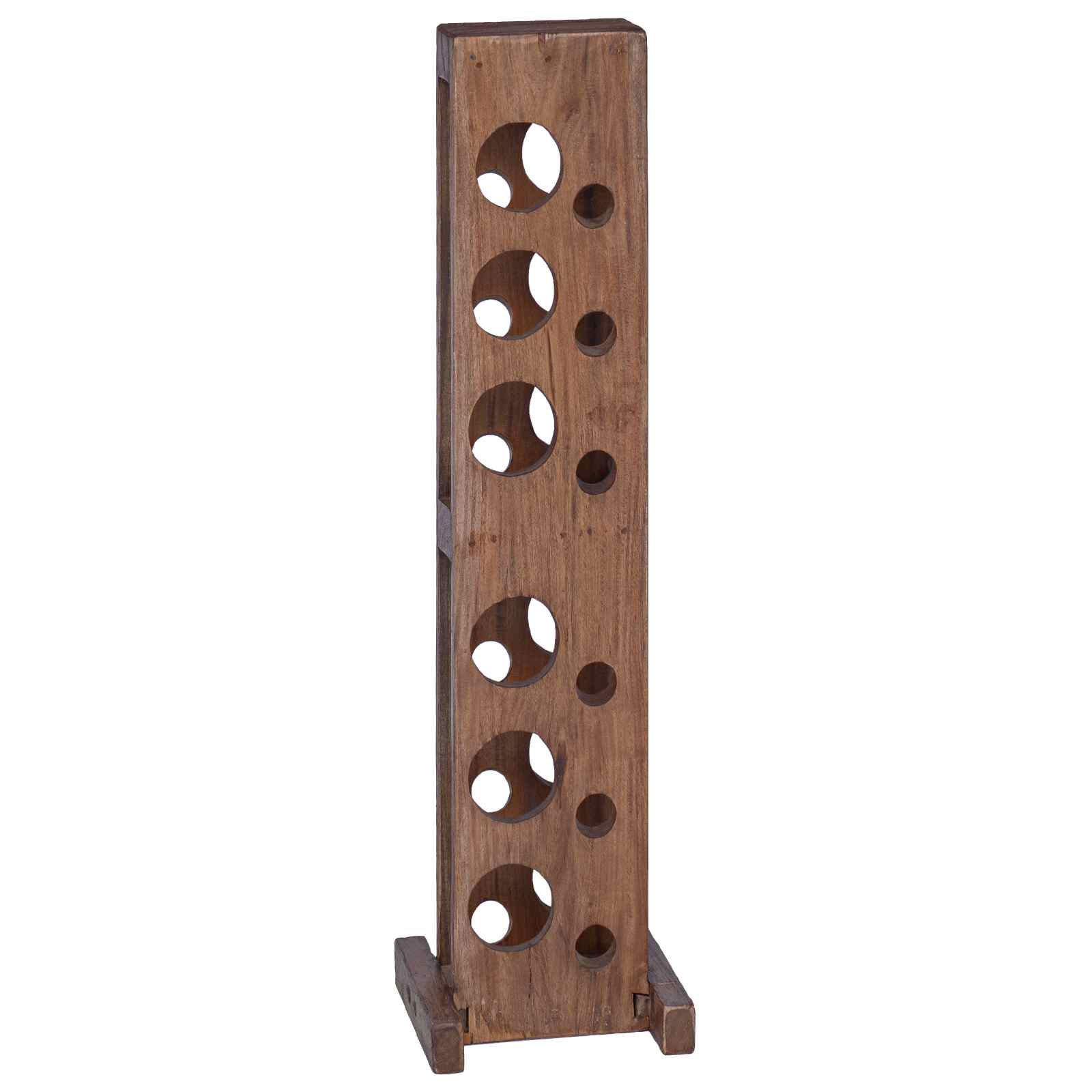 Coat Rack Brown 20 x 25 x 100 cm Solid Mahogany Wood