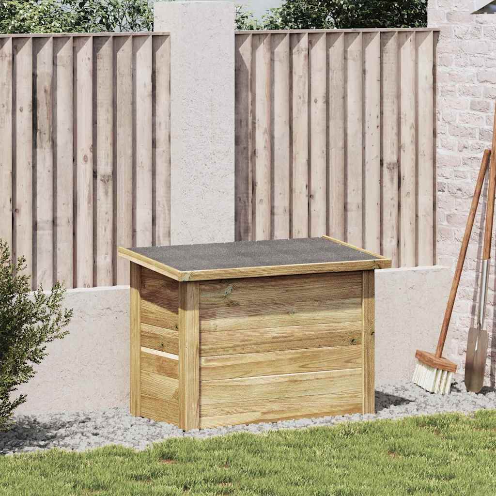 Storage Box with Storage Natural 80 x 44.5 x 57.5 cm