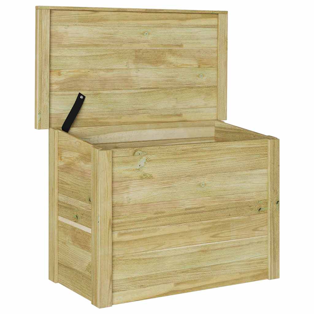 Storage Box with Storage Natural 80 x 44.5 x 57.5 cm