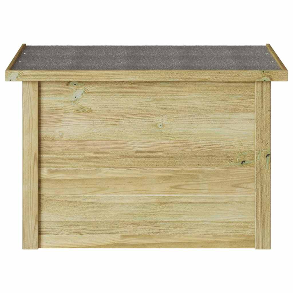 Storage Box with Storage Natural 80 x 44.5 x 57.5 cm