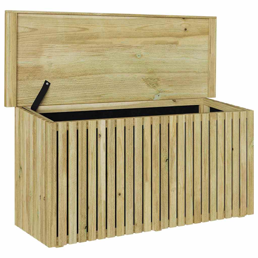 Sodo saugojimo dėžė su saugykla Natūrali 119 x 44 x 58,5 cm