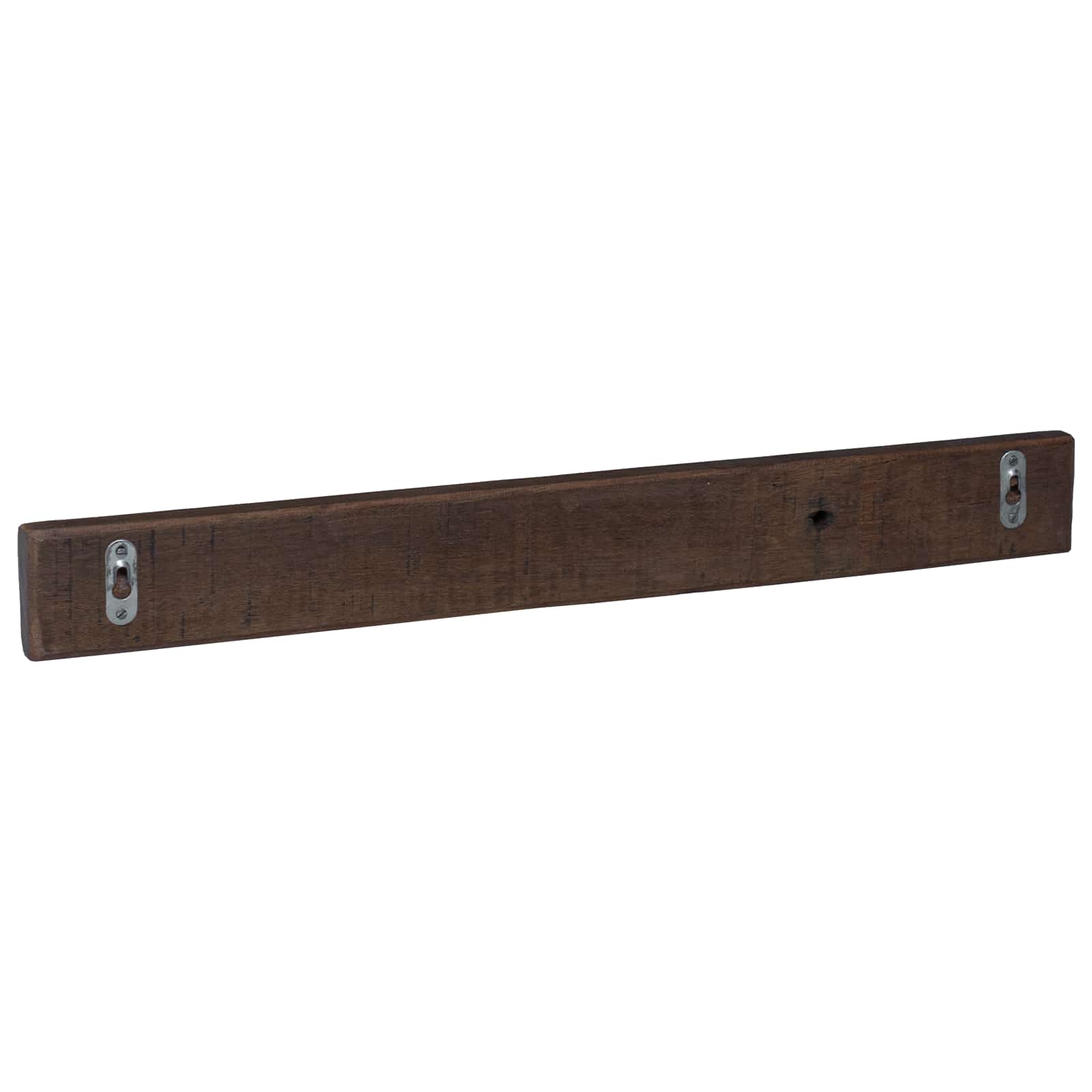 Coat Rack Brown 60 x 7 x 8 cm Solid Reclaimed Wood