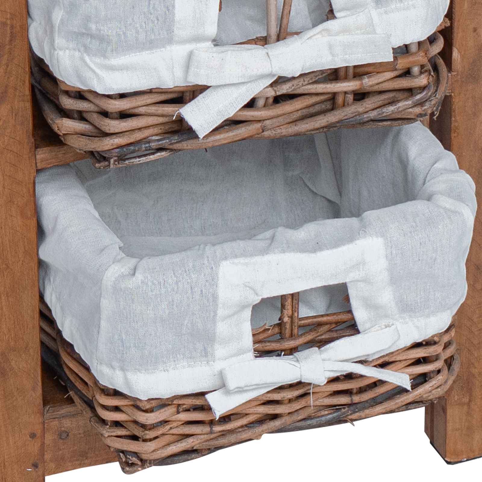Sānu galdiņš Brūns 38 x 28 x 72 cm