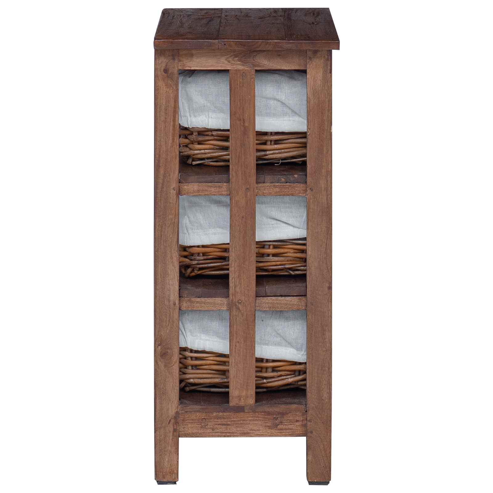 Sānu galdiņš Brūns 38 x 28 x 72 cm