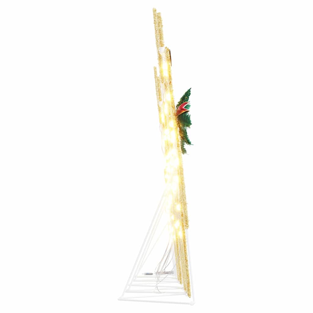 LED elniai 5 pcs Auksinė audinys