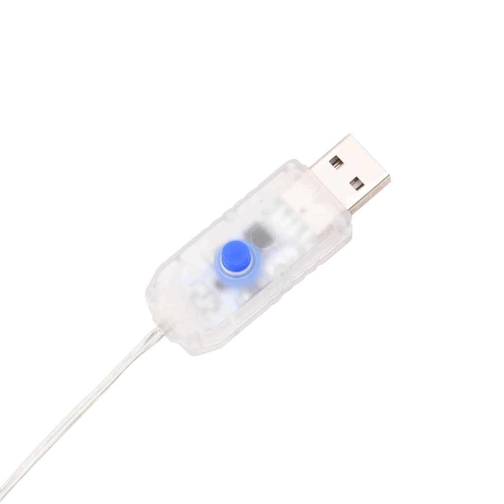 LED deer 4 pcs White fabric
