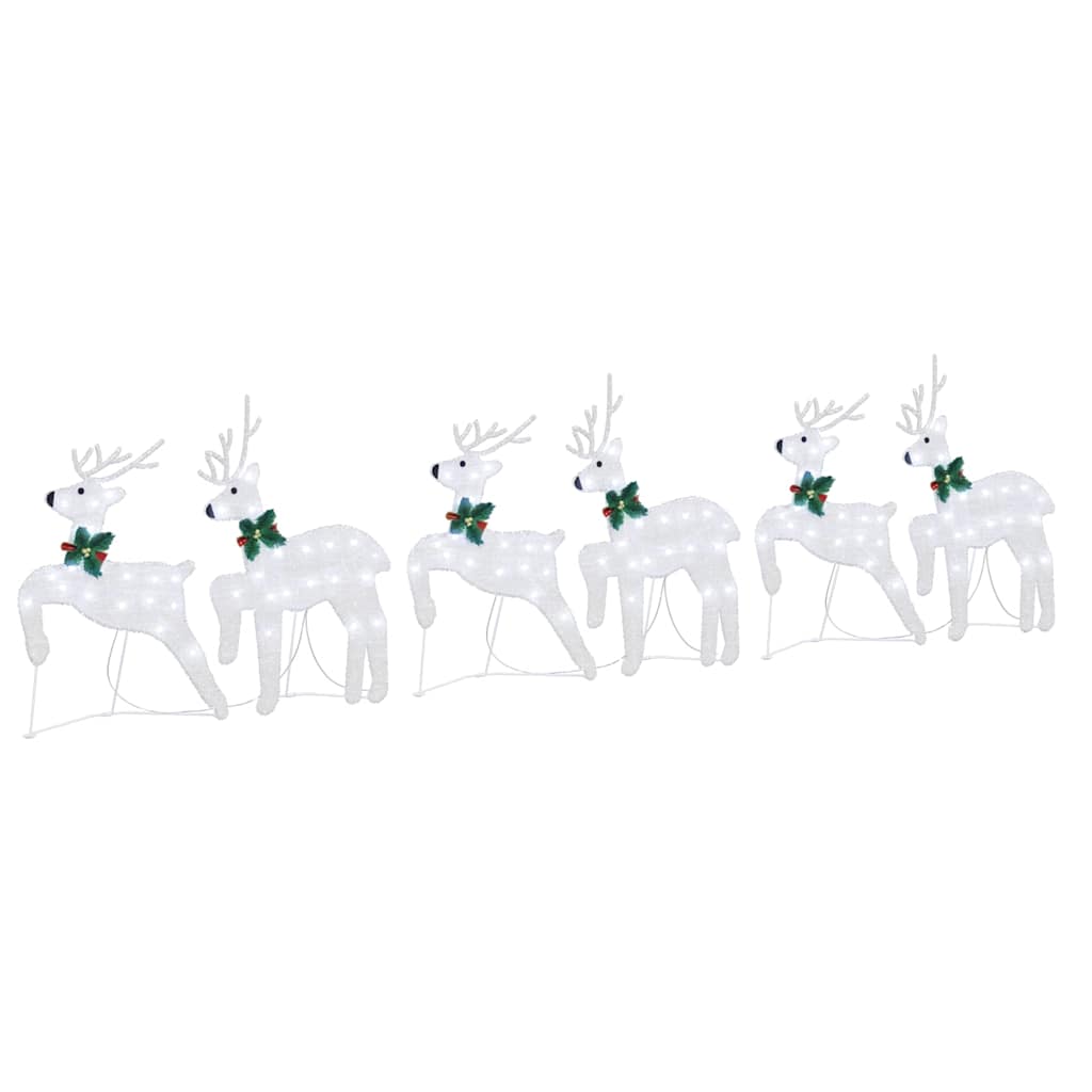 LED elniai 6 pcs Sidabro audinys