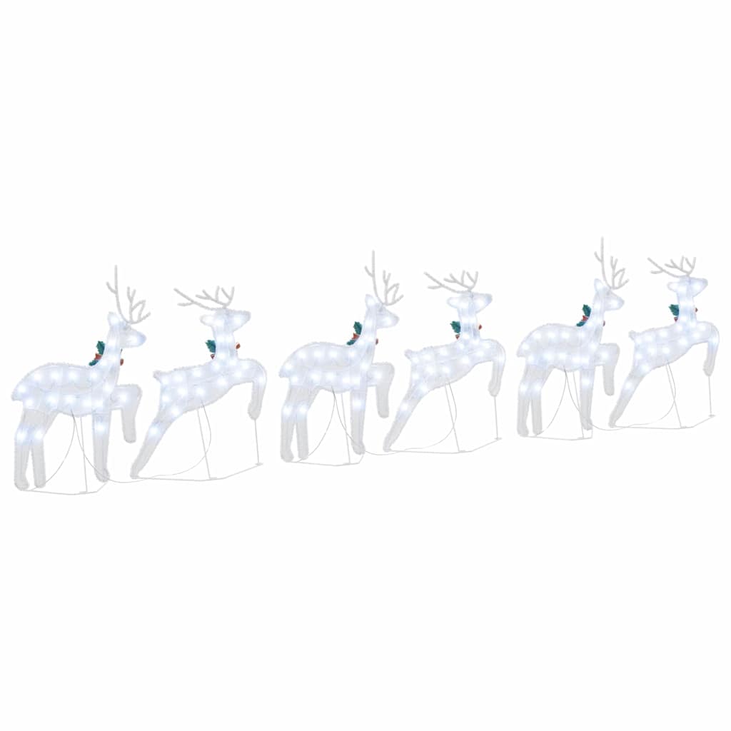 LED elniai 6 pcs Sidabro audinys