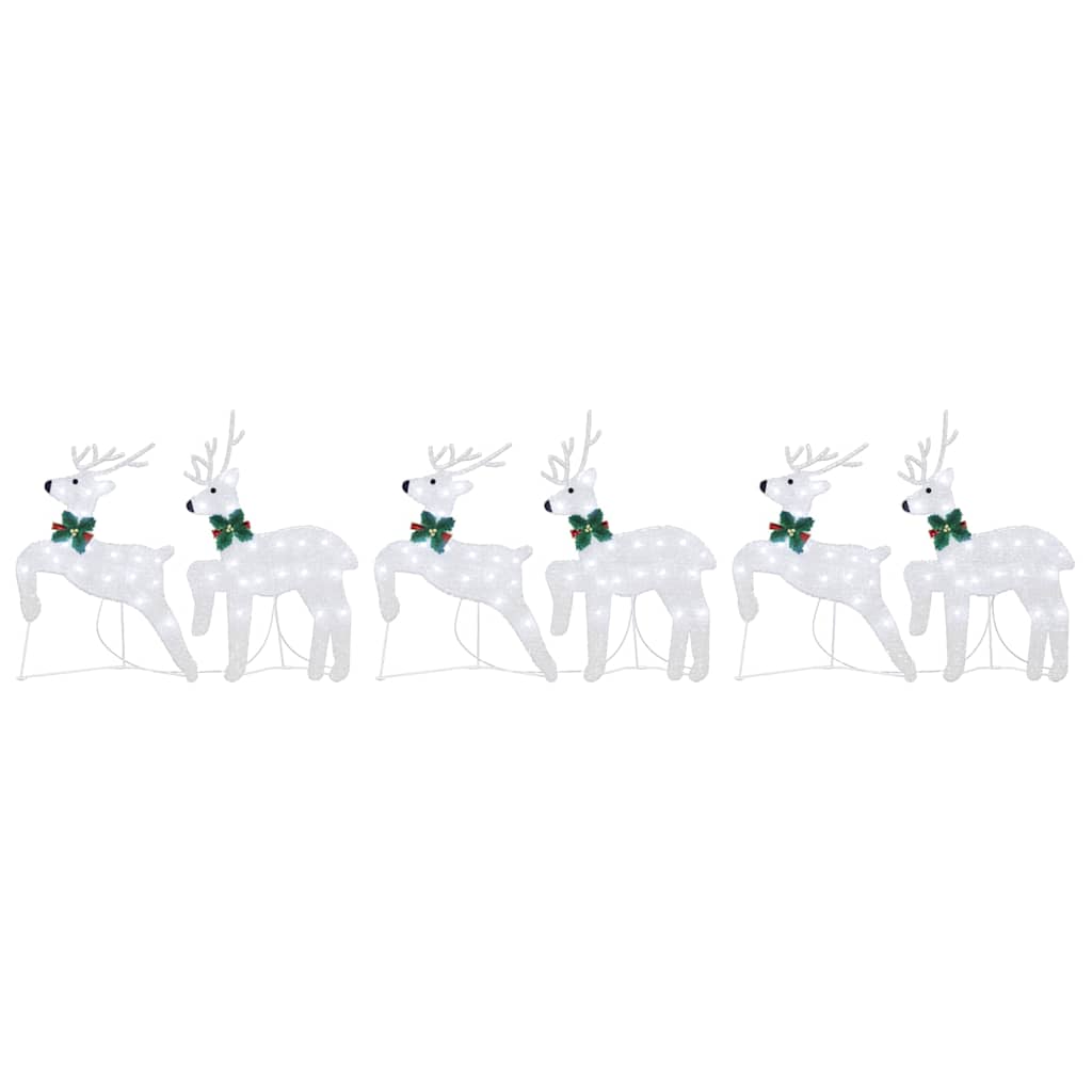 LED elniai 6 pcs Sidabro audinys
