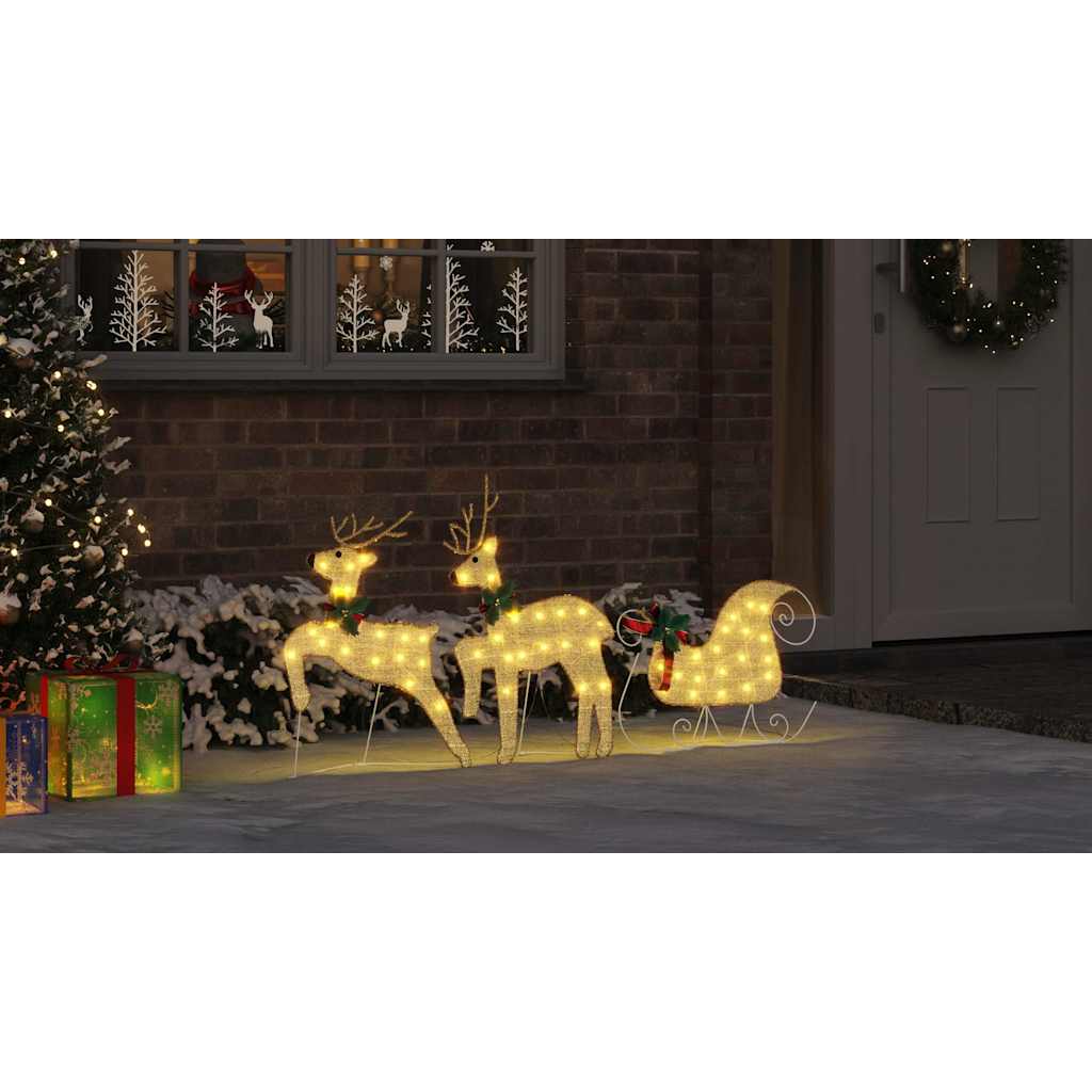 LED elniai 3 pcs Šilta balta audinys