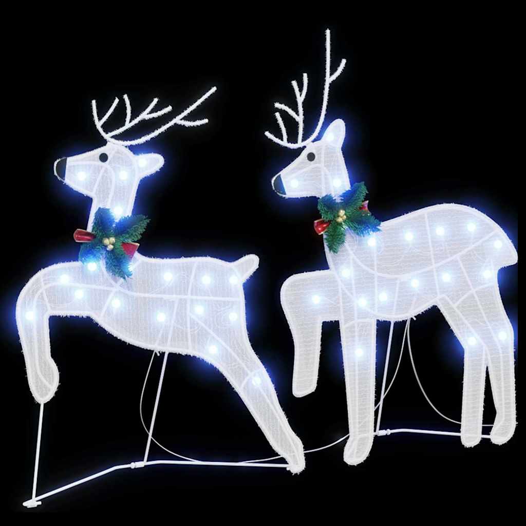 LED elniai 2 pcs Šaltas baltas audinys