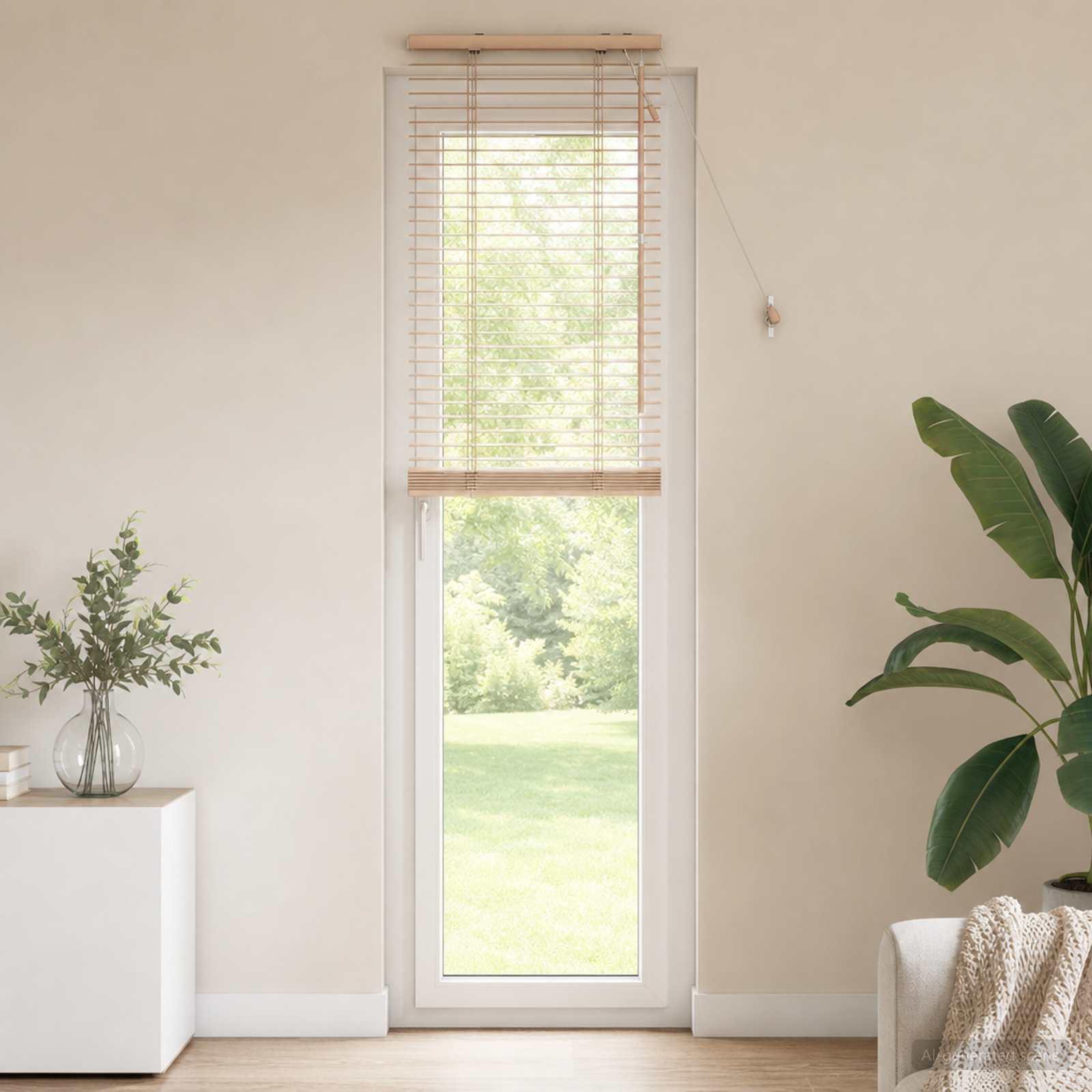 Venecijos žaliuzės Ąžuolo išvaizda 60 x 250 cm 35 mm