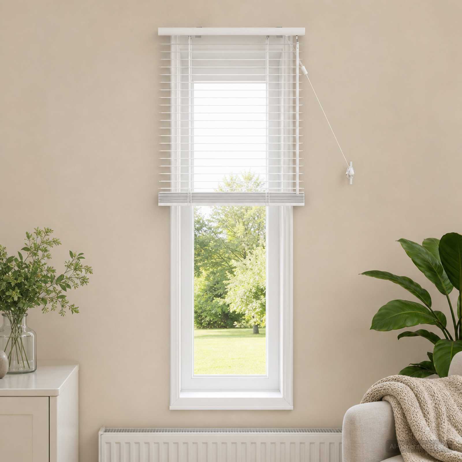 Venecijos žaliuzės Balta 55 x 130 cm 35 mm