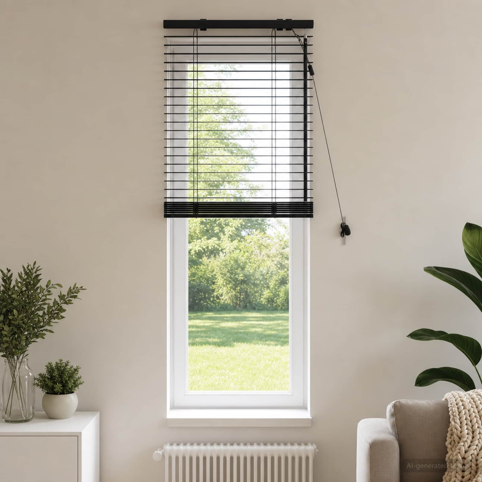 Venecijos žaliuzės Juoda 65 x 130 cm 35 mm