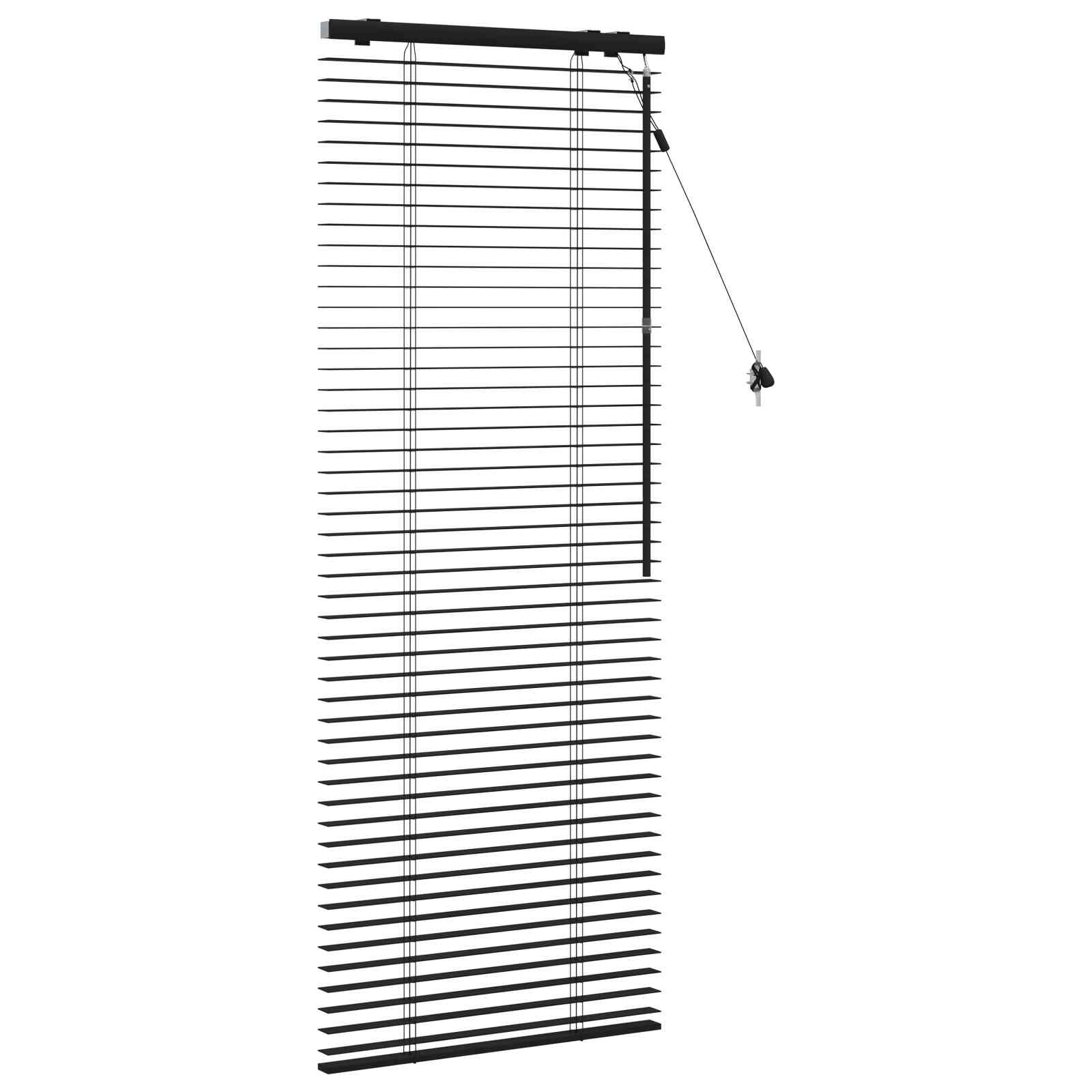 Venecijos žaliuzės Juoda 55 x 160 cm 35 mm