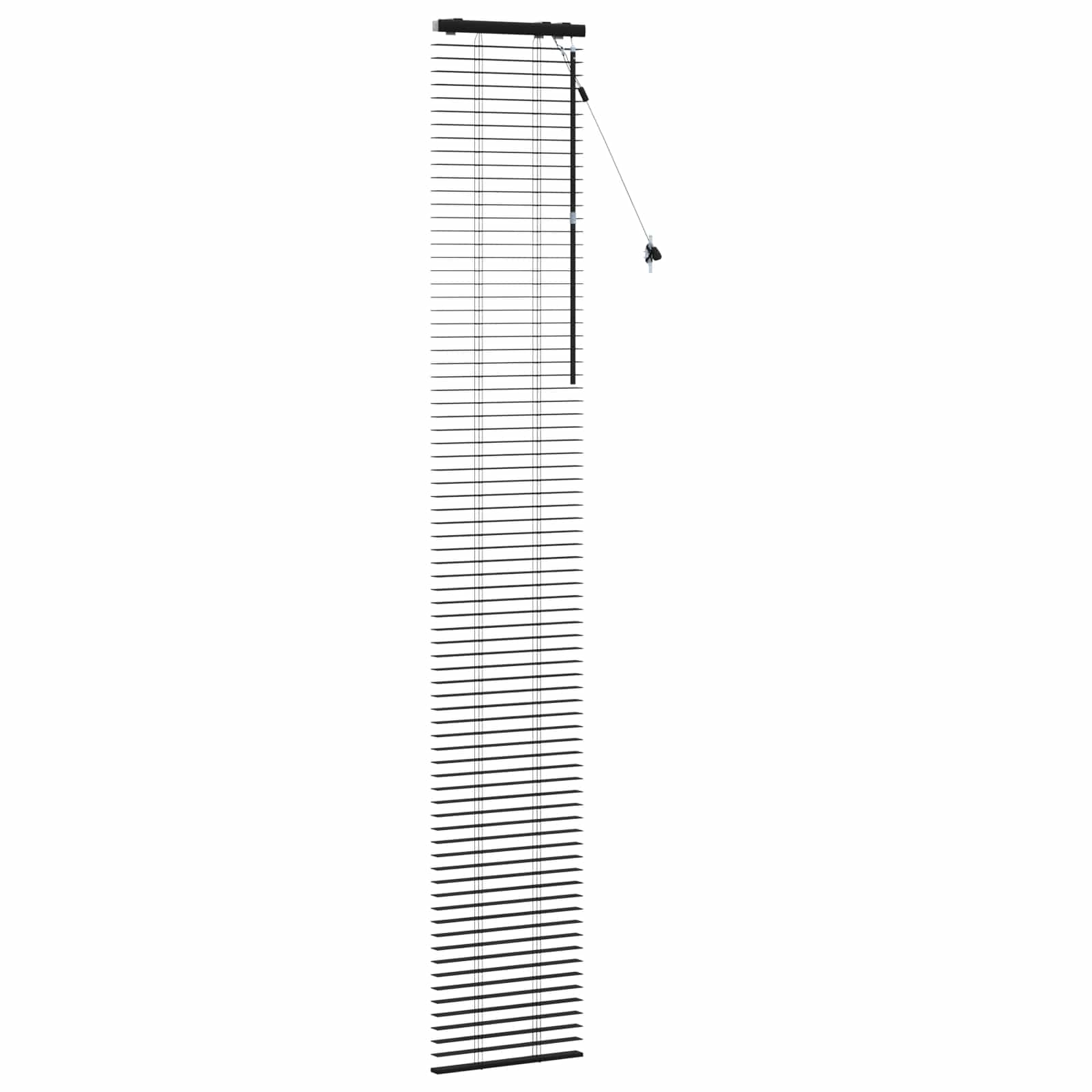 Venecijos žaliuzės Juoda 50 x 250 cm 35 mm