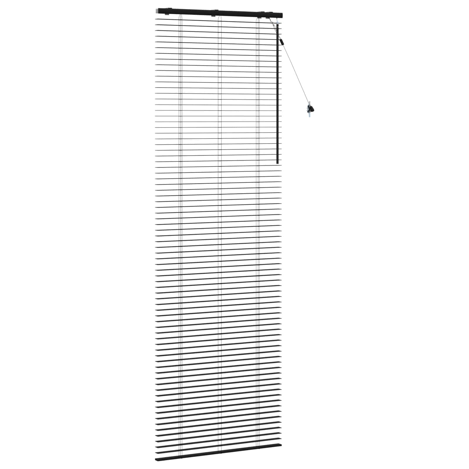 Venecijos žaliuzės Juoda 80 x 250 cm 35 mm