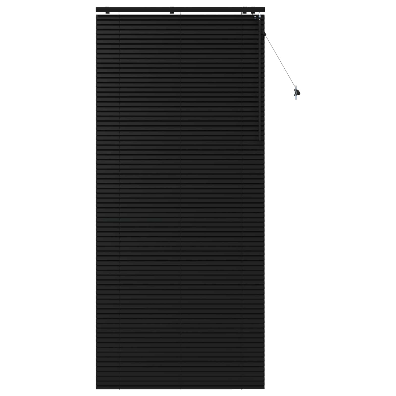 Venecijos žaliuzės Juoda 115 x 250 cm 35 mm