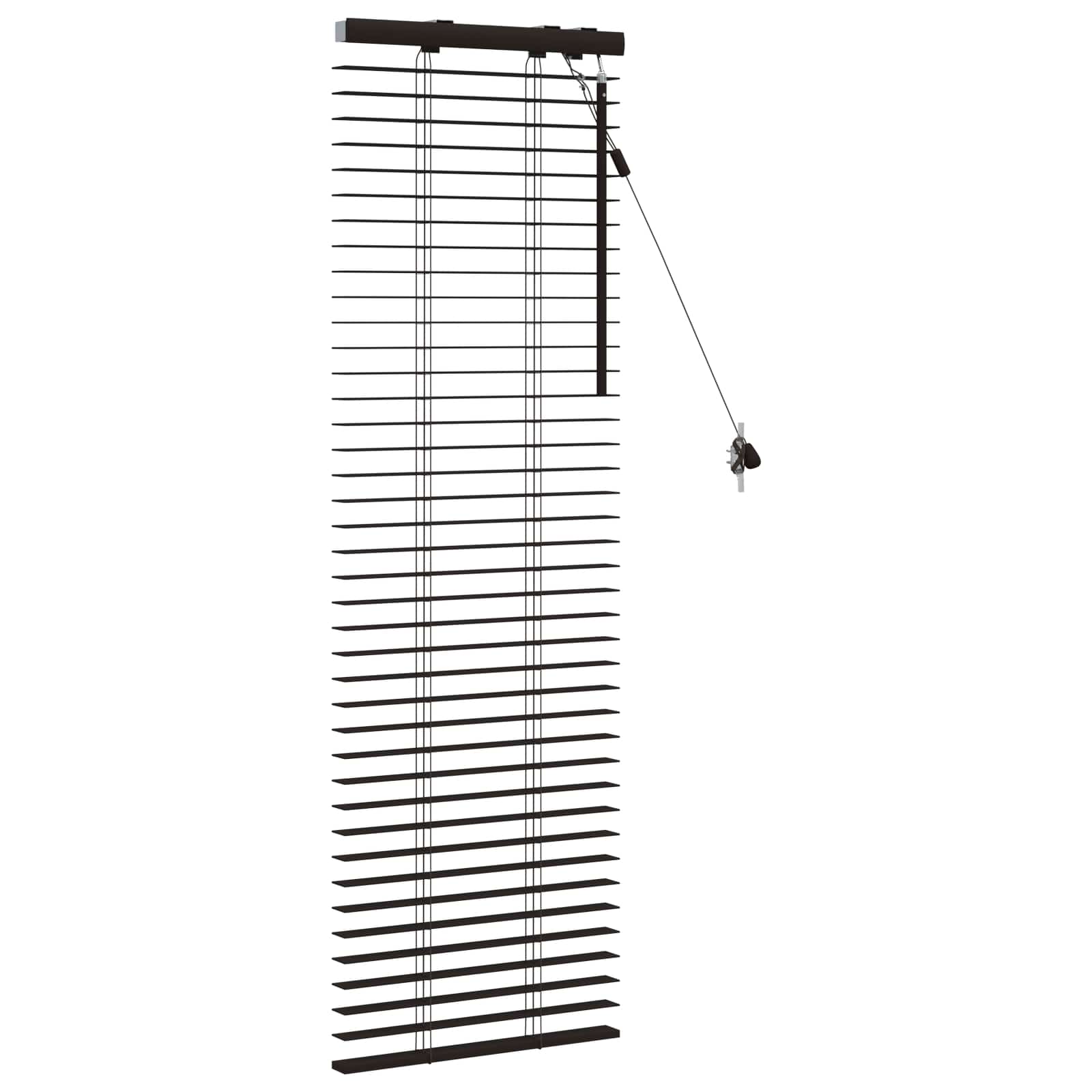 Venecijos žaliuzės Tamsiai rudas 50 x 130 cm 35 mm