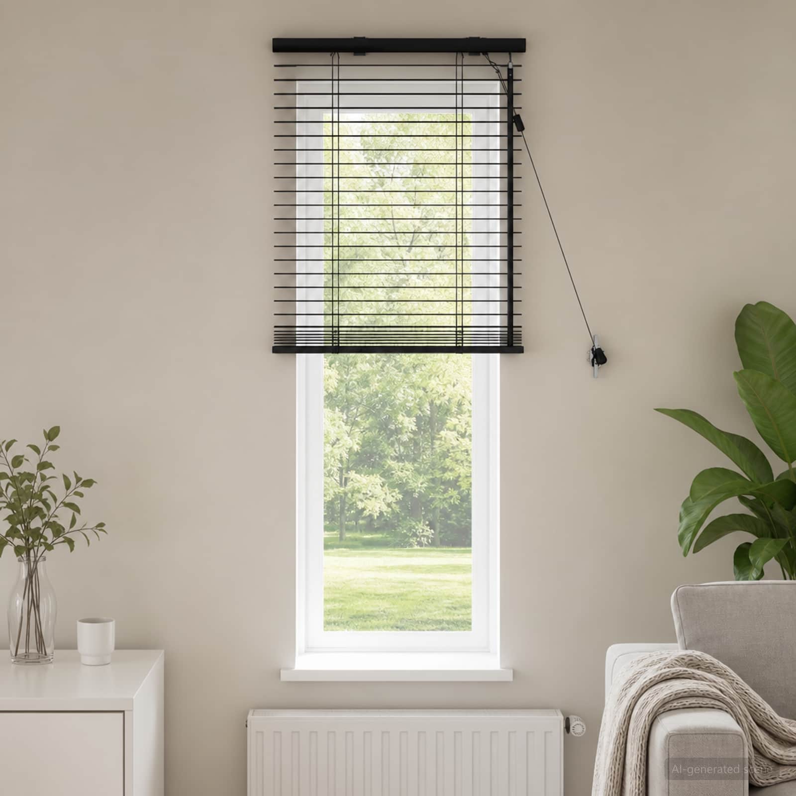 Venecijos žaliuzės Tamsiai rudas 55 x 130 cm 35 mm