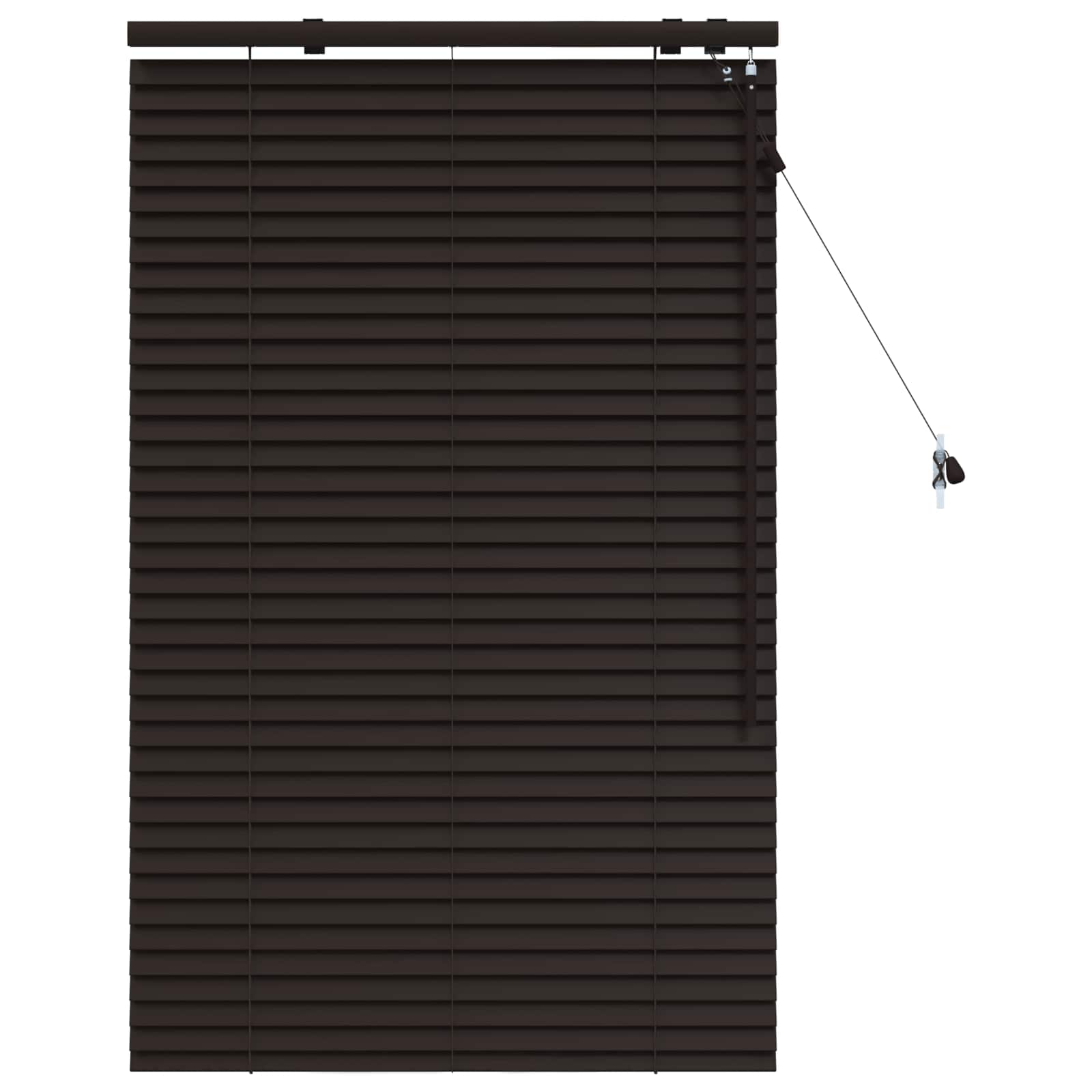 Venecijos žaliuzės Tamsiai rudas 75 x 130 cm 35 mm
