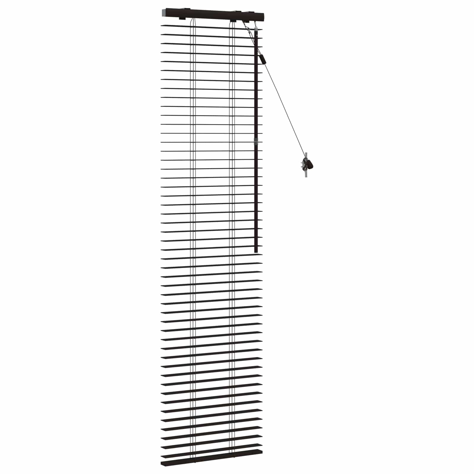 Venecijos žaliuzės Tamsiai rudas 45 x 160 cm 35 mm
