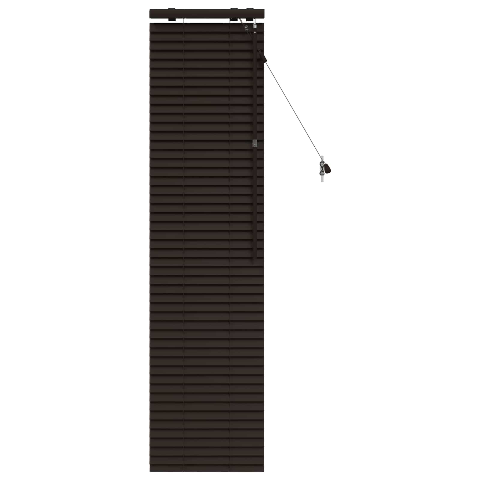 Venecijos žaliuzės Tamsiai rudas 45 x 160 cm 35 mm