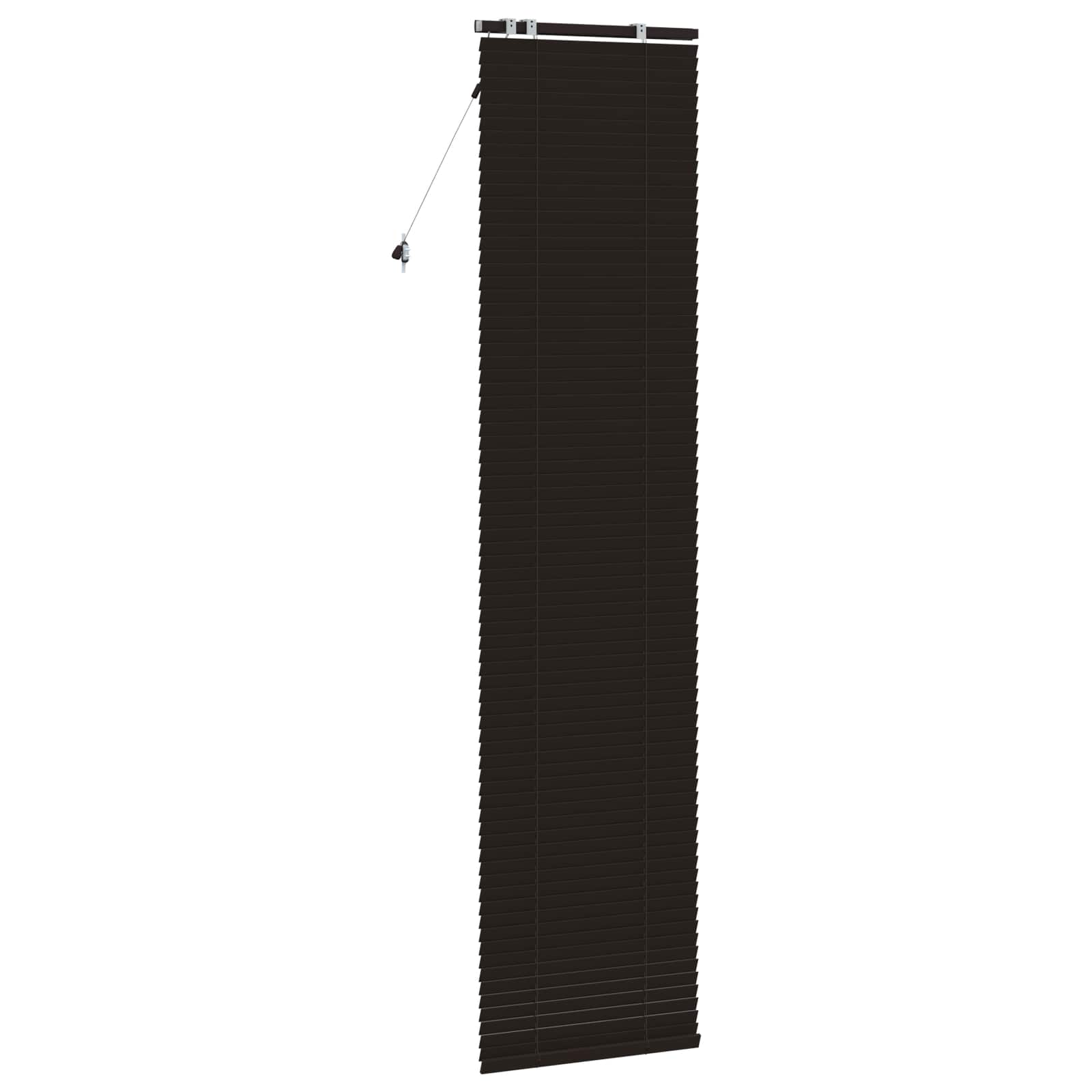 Venecijos žaliuzės Tamsiai rudas 55 x 250 cm 35 mm