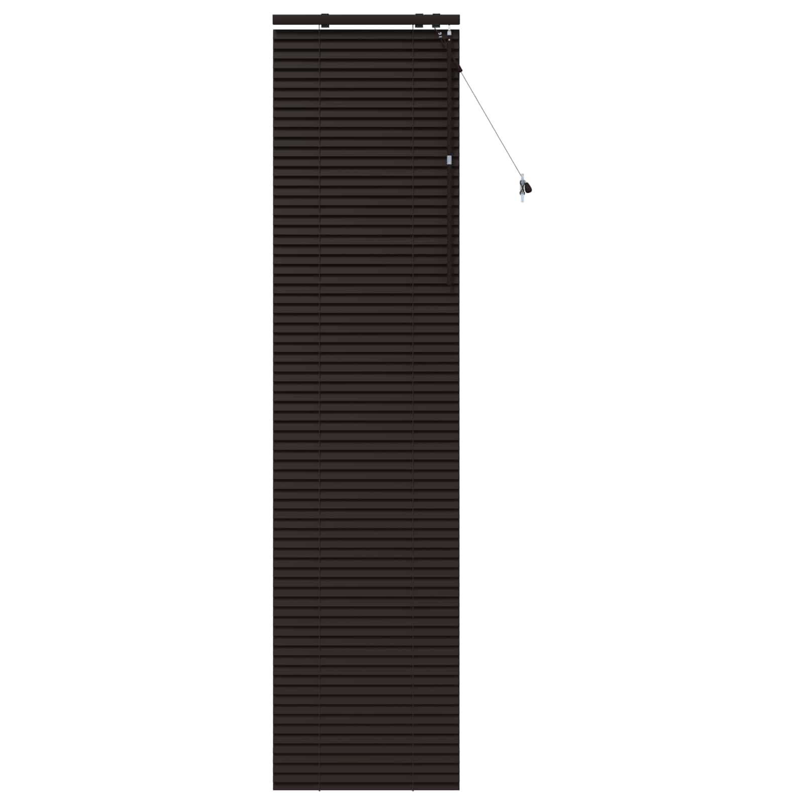 Venecijos žaliuzės Tamsiai rudas 55 x 250 cm 35 mm