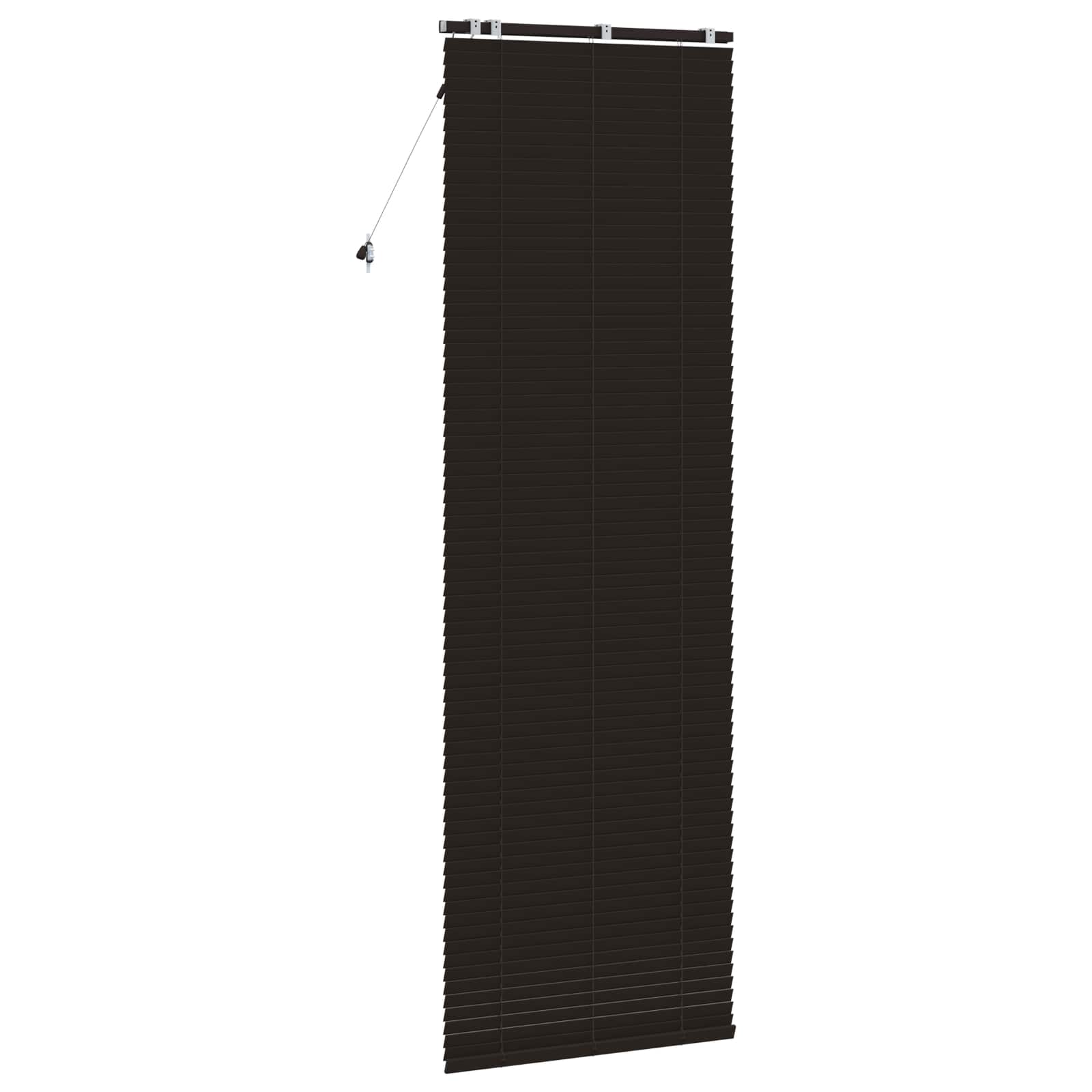Venecijos žaliuzės Tamsiai rudas 80 x 250 cm 35 mm