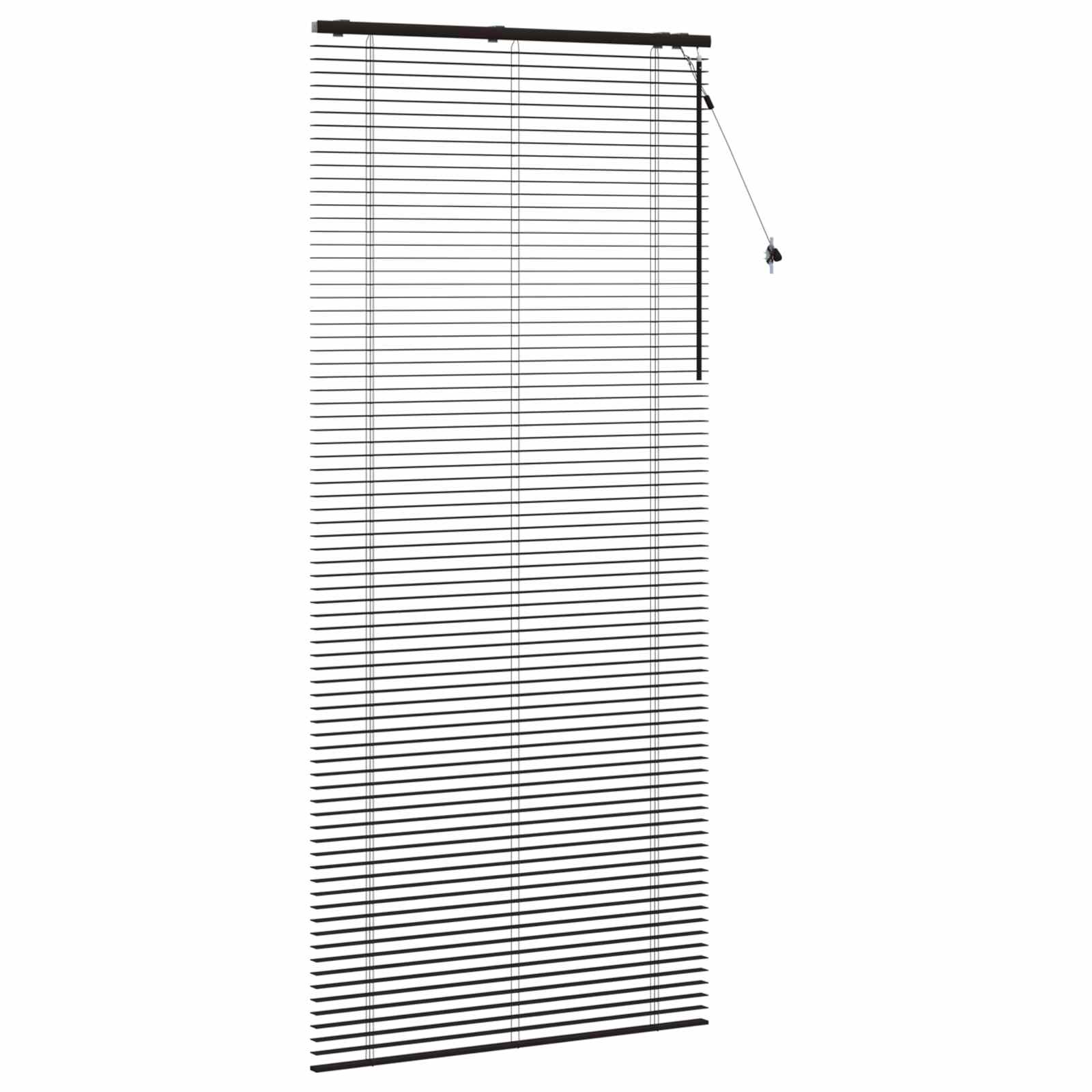 Venecijos žaliuzės Tamsiai rudas 120 x 250 cm 35 mm