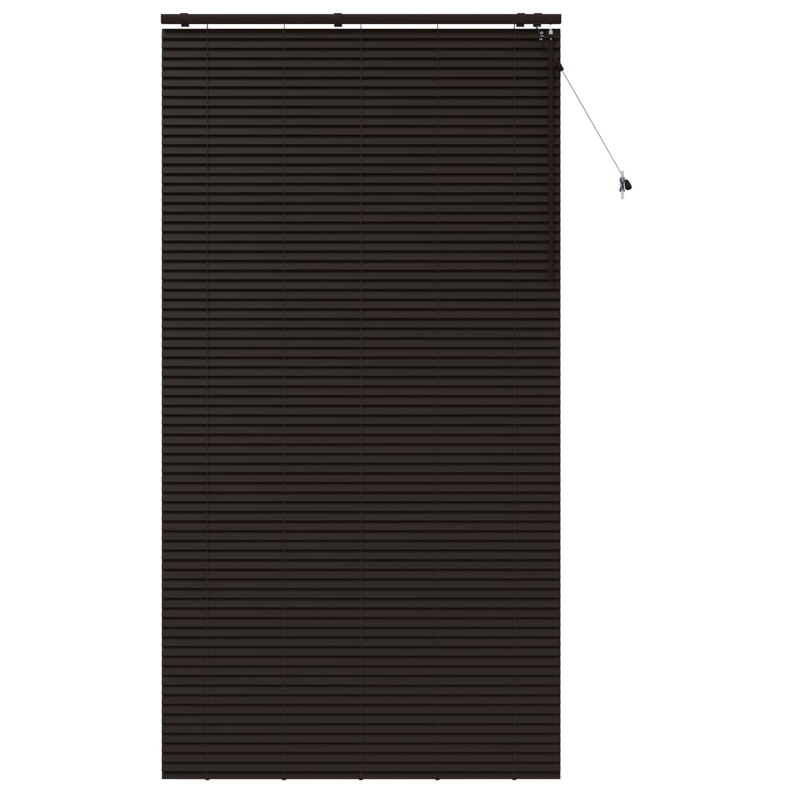 Venecijos žaliuzės Tamsiai rudas 140 x 250 cm 35 mm