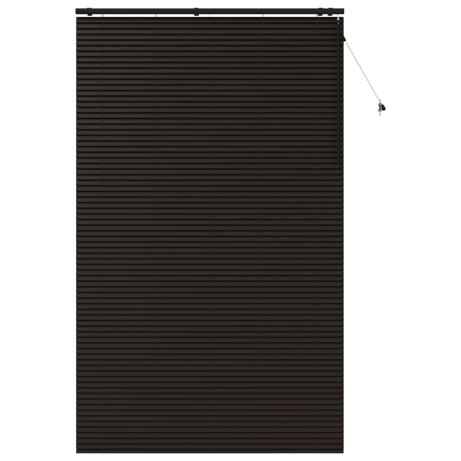 Venecijos žaliuzės Tamsiai rudas 150 x 250 cm 35 mm