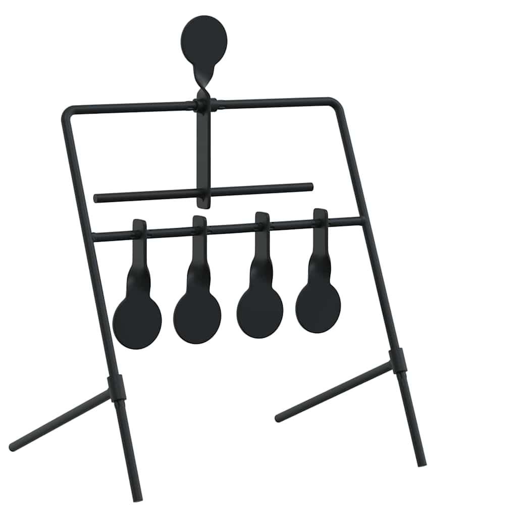 Reguliuojamas taikinys Juoda 40 x 34 x 53 cm Plienas
